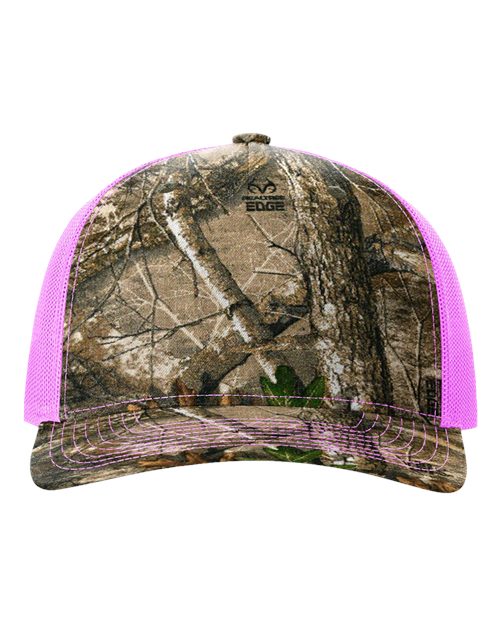 Richardson - Gorra de camionero estampada de cinco paneles - 112PFP