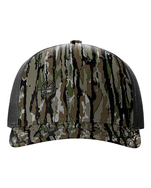 Richardson - Gorra de camionero estampada de cinco paneles - 112PFP