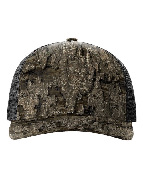 Richardson - Gorra de camionero estampada de cinco paneles - 112PFP