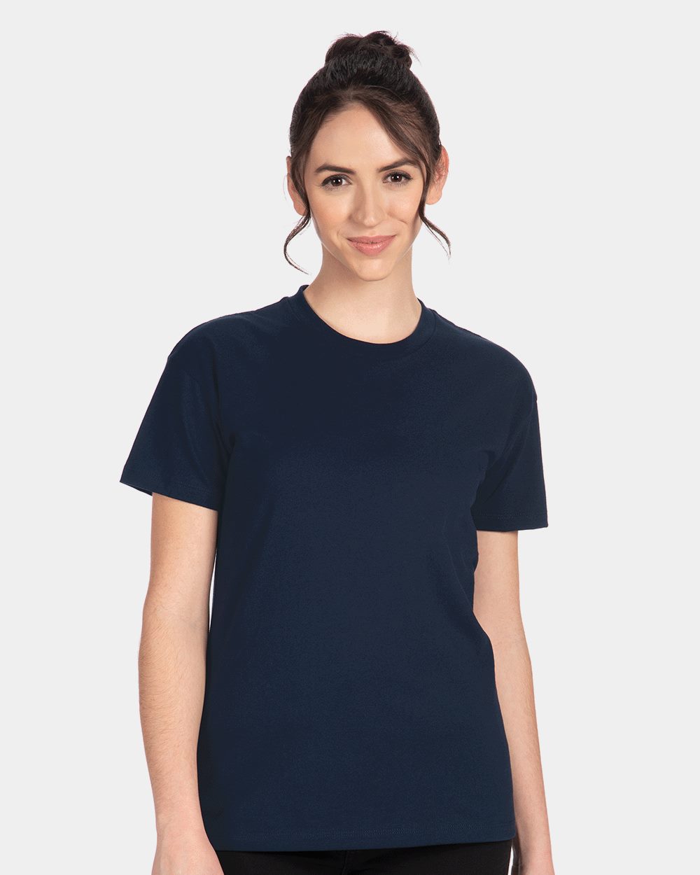 Next Level - Camiseta holgada de algodón para mujer - 3910