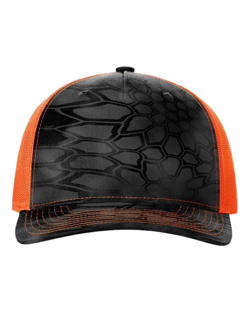 Richardson - Gorra de camionero estampada de cinco paneles - 112PFP