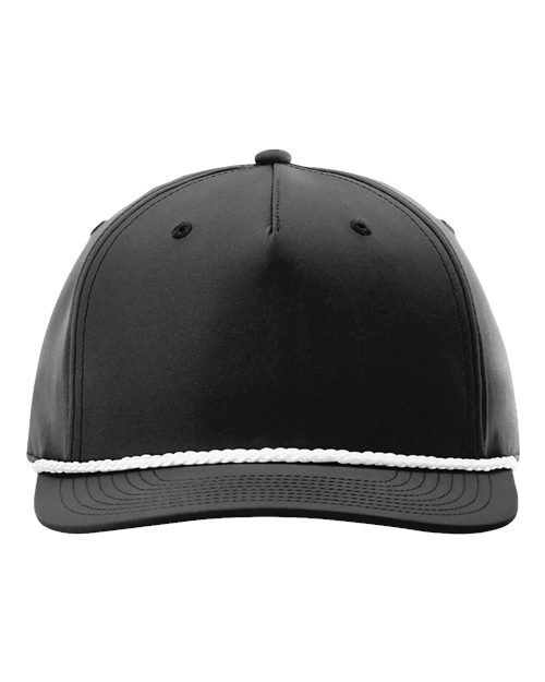 Richardson - Gorra clásica de cinco paneles con diseño de cuerda - 258