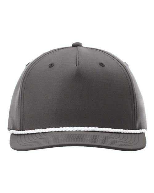 Richardson - Gorra clásica de cinco paneles con diseño de cuerda - 258