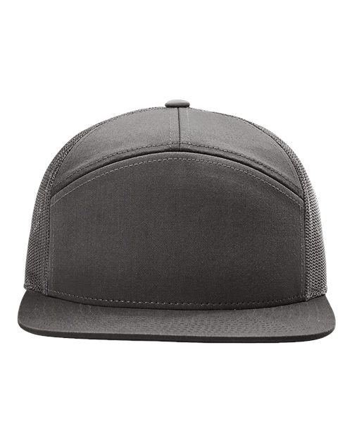 Richardson - Gorra de camionero de siete paneles - 168