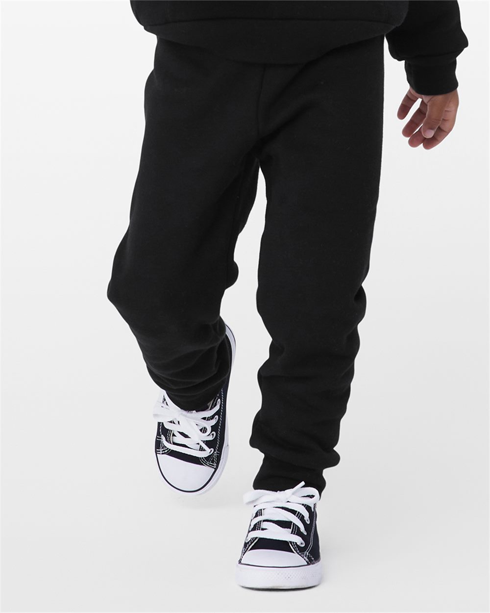 BELLA + CANVAS - Pantalones deportivos de polar esponja para niños pequeños - 3727T