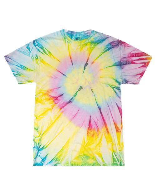 Colortone - Unisex Multi-Color Tie-Dyed T-Shirt - 1000