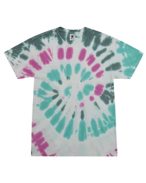 Colortone - Unisex Multi-Color Tie-Dyed T-Shirt - 1000