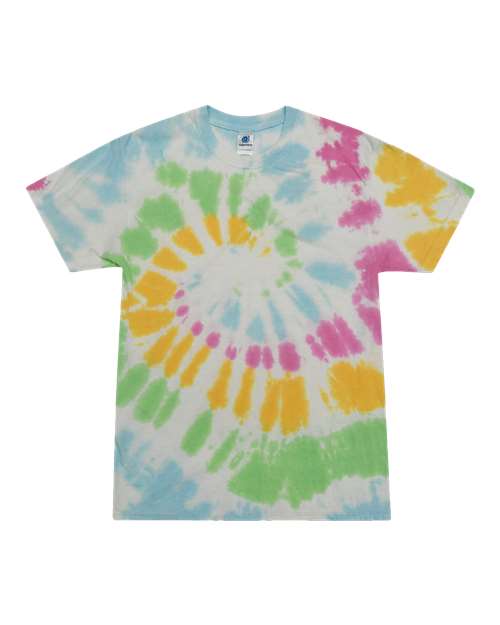 Colortone - Unisex Multi-Color Tie-Dyed T-Shirt - 1000