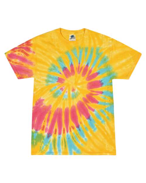 Colortone - Unisex Multi-Color Tie-Dyed T-Shirt - 1000