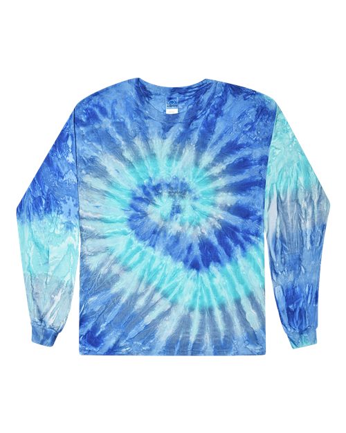 Colortone - Unisex Tie-Dyed Long Sleeve T-Shirt - 2000
