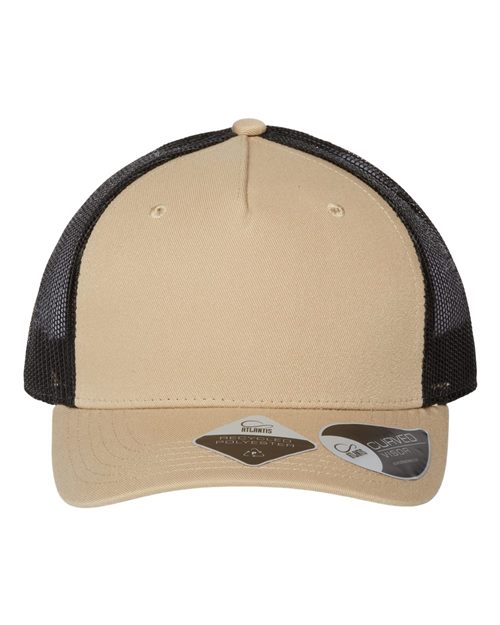 Atlantis Headwear - Gorra de camionero sostenible de cinco paneles - ZION