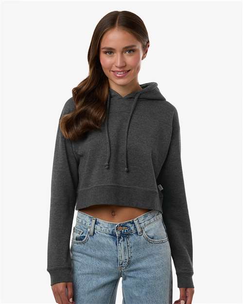 Boxercraft - Women's Cropped Fleece Hooded Sweatshirt - BW5404