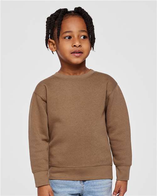 Rabbit Skins - Sudadera polar de cuello redondo para niño - 3317