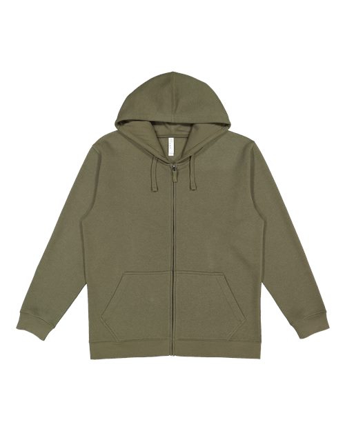 LAT - Unisex Full-Zip Hoodie Sweatshirt - 6927