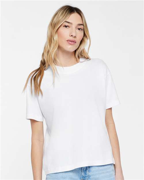 LAT - Camiseta de cuello redondo relajada - 3520