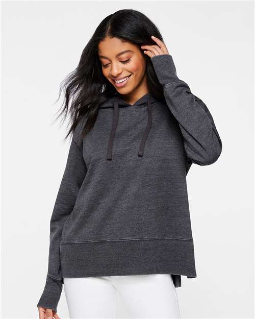 LAT - Women's Vintage Wash Hoodie Sweatshirt - 3536