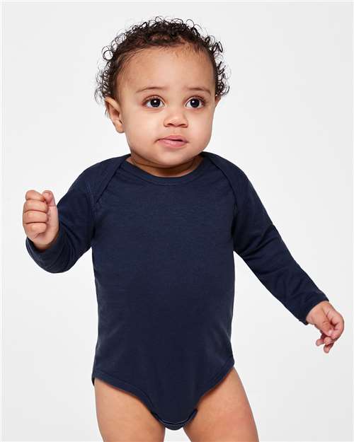 Rabbit Skins - Infant Fine Jersey Long Sleeve Bodysuit - 4421