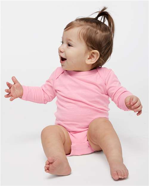 Rabbit Skins - Infant Fine Jersey Long Sleeve Bodysuit - 4421
