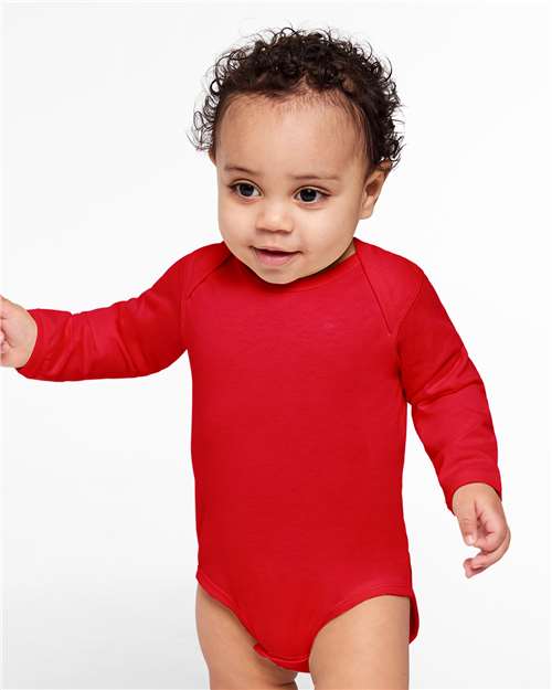 Rabbit Skins - Infant Fine Jersey Long Sleeve Bodysuit - 4421