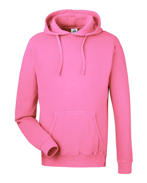 J. America - Sudadera unisex con capucha de polar teñido con pigmentos - 8730
