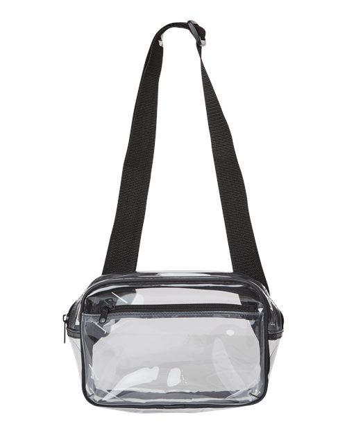 Liberty Bags - Clear Stadium 2-Pocket Fanny Pack/Crossbody Bag - 5778