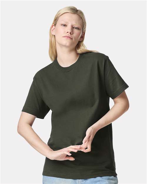 American Apparel - Camiseta unisex de peso superpesado - 9001