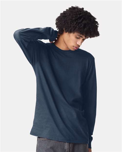American Apparel - Camiseta unisex de manga larga de jersey fino - 2007