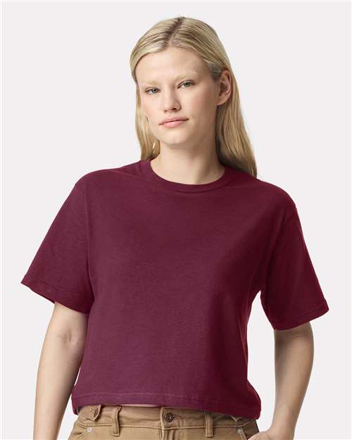 American Apparel - Camiseta de punto fino para mujer - 102