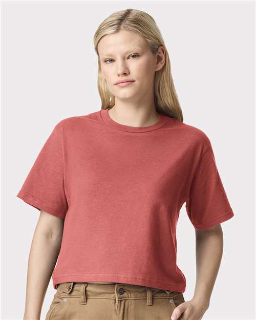 American Apparel - Camiseta de punto fino para mujer - 102
