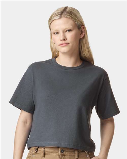 American Apparel - Women's Fine Jersey Mid-Length Boxy Tee - 102