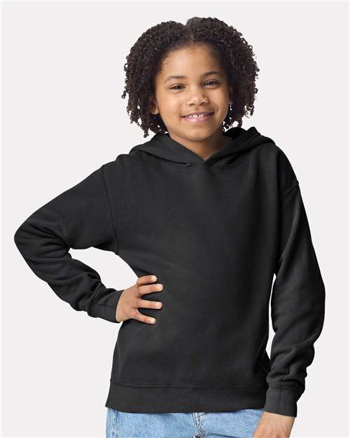 Comfort Colors - Youth Garment-Dyed Lightweight Fleece Hooded Sweatshirt - 1467Y