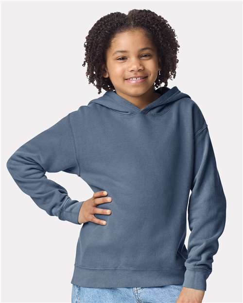 Comfort Colors - Youth Garment-Dyed Lightweight Fleece Hooded Sweatshirt - 1467Y