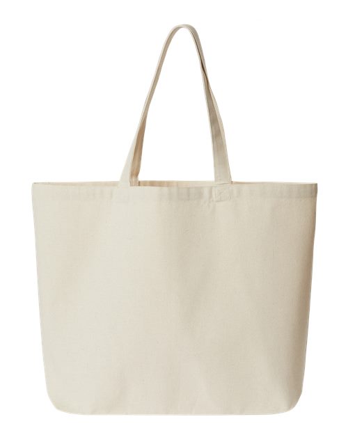 OAD - Jumbo Recycled Midweight Gusseted Canvas Tote - OAD108R
