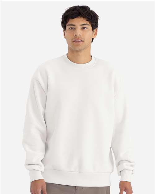 Next Level - Sudadera unisex de cuello redondo y peso pesado - 9007