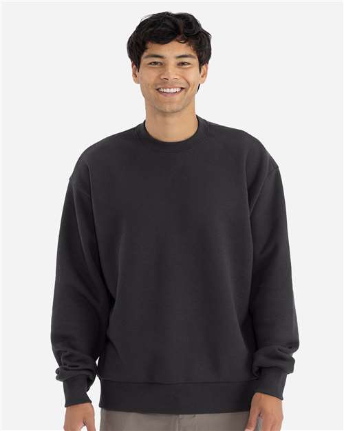 Next Level - Sudadera unisex de cuello redondo y peso pesado - 9007
