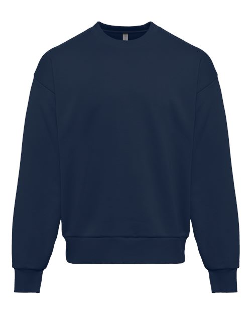 Next Level - Sudadera unisex de cuello redondo y peso pesado - 9007