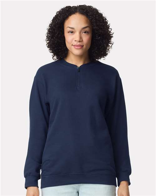 Gildan - Unisex Softstyle® Midweight 1/4 Zip Sweatshirt - SF008