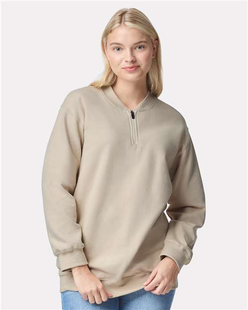 Gildan - Sudadera unisex Softstyle® de peso medio con cremallera de 1/4 - SF008
