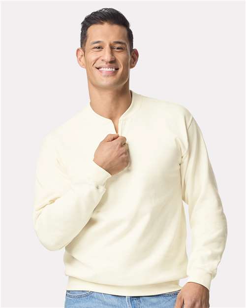 Gildan - Sudadera unisex Softstyle® de peso medio con cremallera de 1/4 - SF008