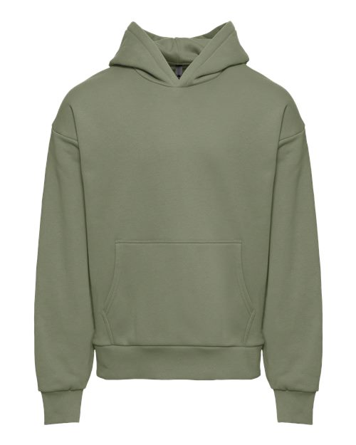 Next Level - Sudadera unisex de forro polar grueso con capucha - 9307