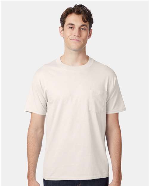 Hanes - Men's Beefy-T® Pocket T-Shirt - 5190