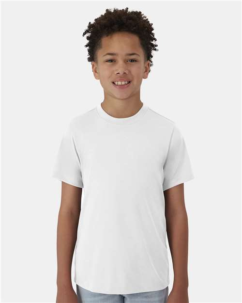 Hanes - Camiseta juvenil Cool DRI® Cotton Touch - 484 años