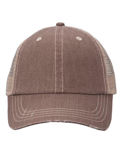 Valucap - Contrast Stitch Cap - VC990