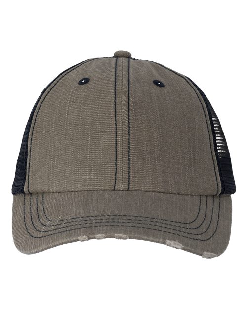 Valucap - Contrast Stitch Cap - VC990