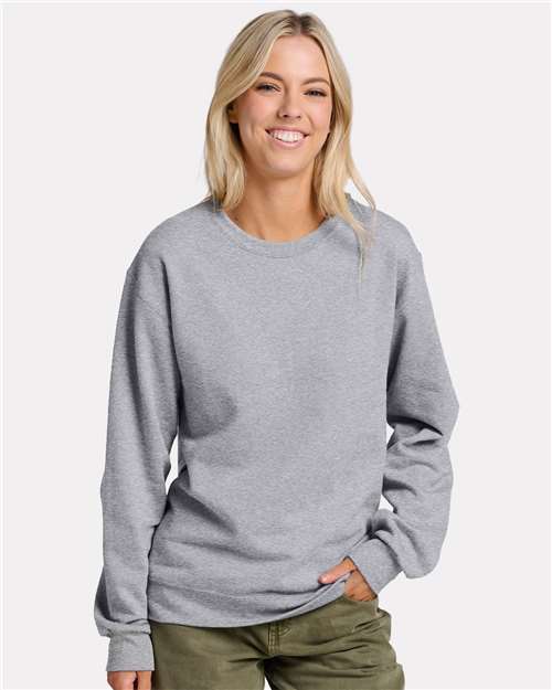 JERZEES - Unisex Ultimate CVC Crewneck Sweatshirt - IC48MR