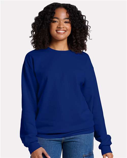 JERZEES - Unisex Ultimate CVC Crewneck Sweatshirt - IC48MR