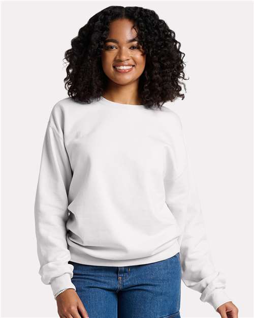 JERZEES - Unisex Ultimate CVC Crewneck Sweatshirt - IC48MR