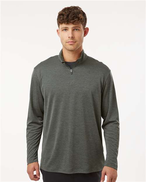 AllPro - Men's Pro-Lock Performance Mélange Quarter-Zip Pullover - 4HM700