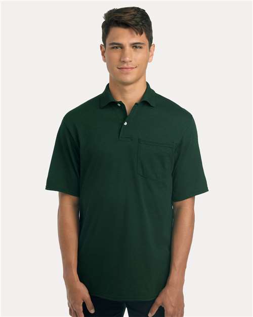 JERZEES - Polo Dri-Power® con bolsillo para hombre - 436MP