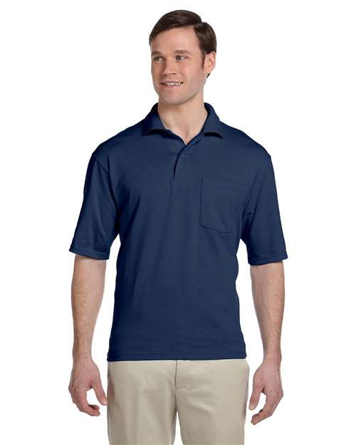 JERZEES - Men's Dri-Power® Polo with Pocket - 436MP